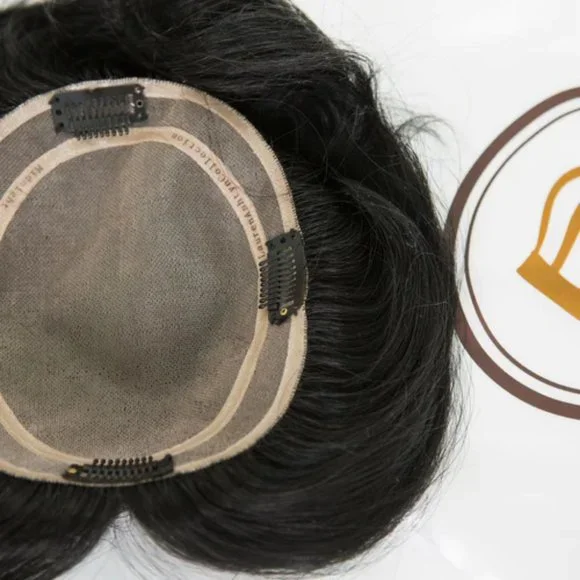 Lauren Ashtyn Luxury Custom European Full Volume Hair Topper 24" - Picture 2 of 7